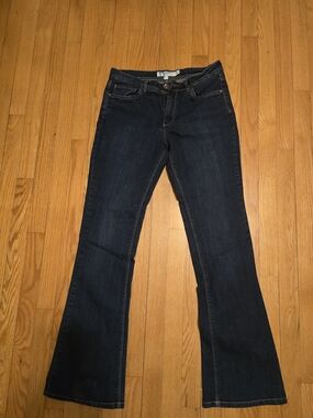 long tall sally Dark Blue Flare Jeans